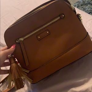 brown boutique purse